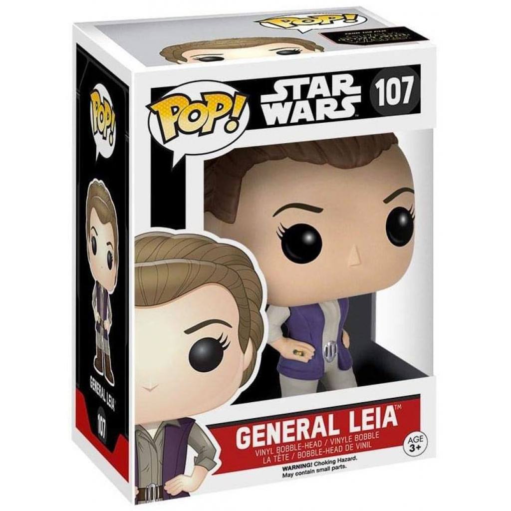 Star Wars #107 - General Leia Pop! Vinyl Figure - Inner Nerd