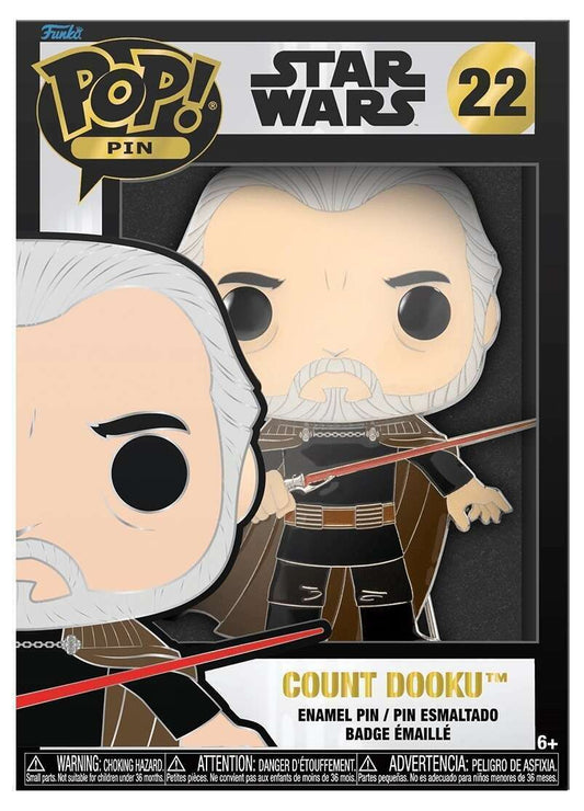 Star Wars #22 - Count Dooku Pop! Pin - Inner Nerd