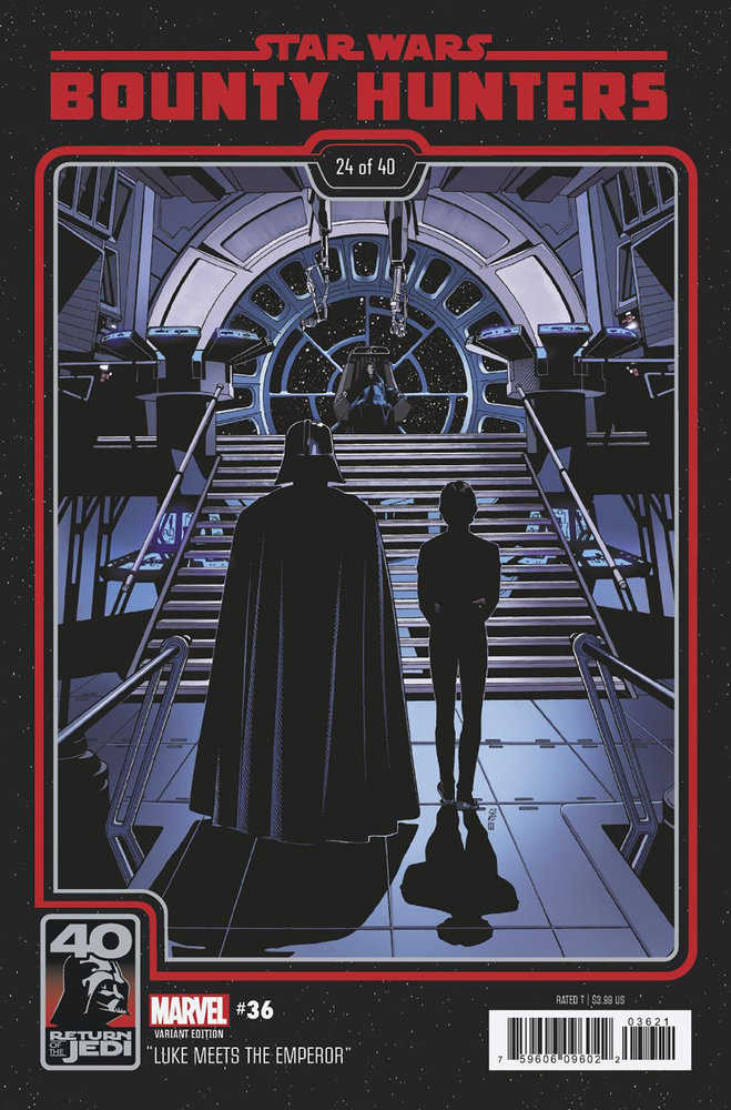 Star Wars: Bounty Hunters 36 Chris Sprouse Return Of The Jedi 40th Anniversary Variant - Inner Nerd