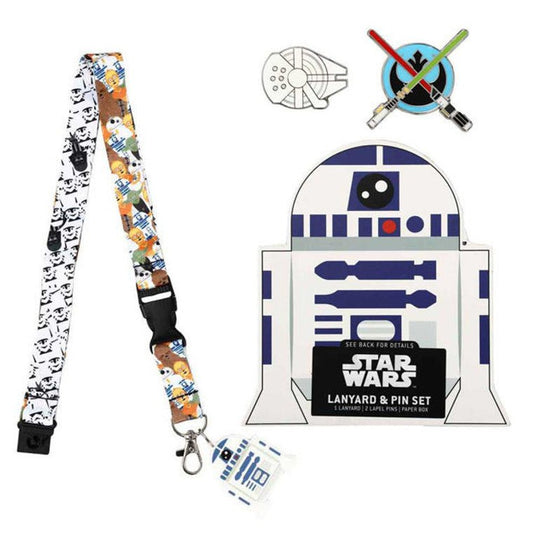 Star Wars Rebel Lapel Pins & Lanyard Box - Inner Nerd