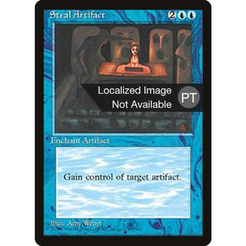 Steal Artifact [Fourth Edition (Foreign Black Border)] Mtg Single