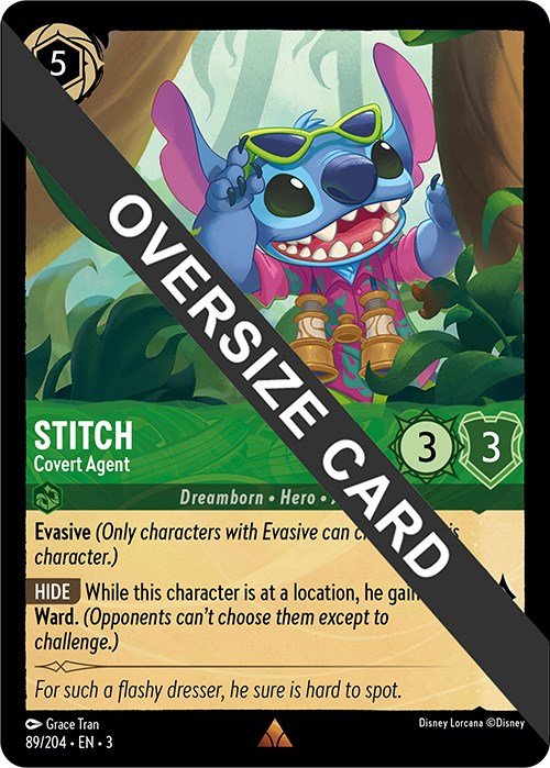 Stitch - Covert Agent (Oversized) (89//204) [Into the Inklands] - Inner Nerd