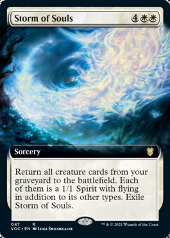 Storm of Souls (Extended Art) [Innistrad: Crimson Vow Commander] - Inner Nerd