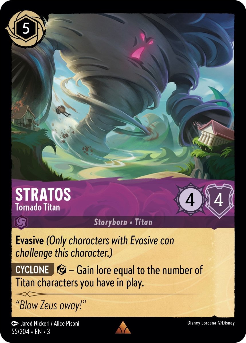 Stratos - Tornado Titan (55//204) [Into the Inklands] - Inner Nerd