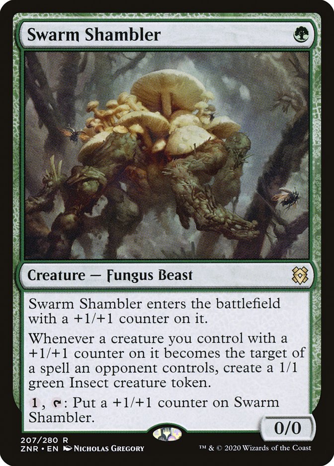 Swarm Shambler [Zendikar Rising] - Inner Nerd