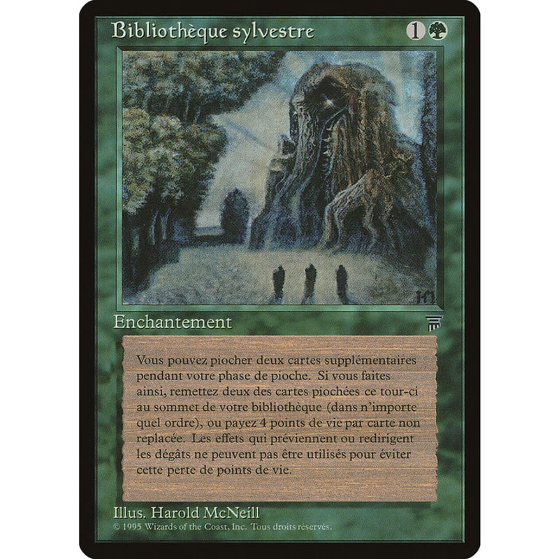 Sylvan Library (French) - Bibliotheque Sylvestre [Renaissance] Mtg Single
