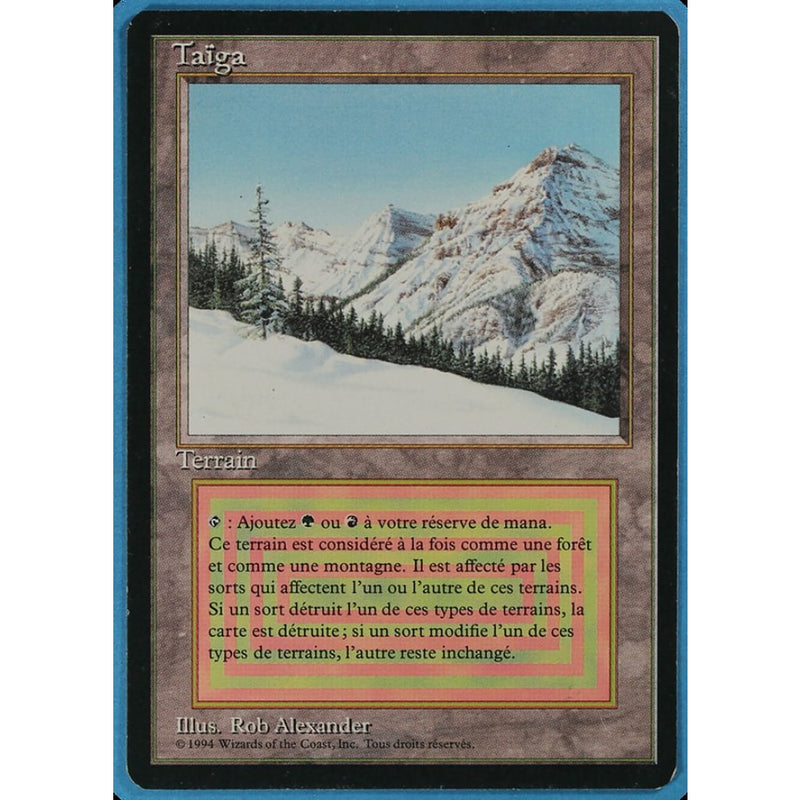 Taiga [Foreign Black Border] Mtg Single