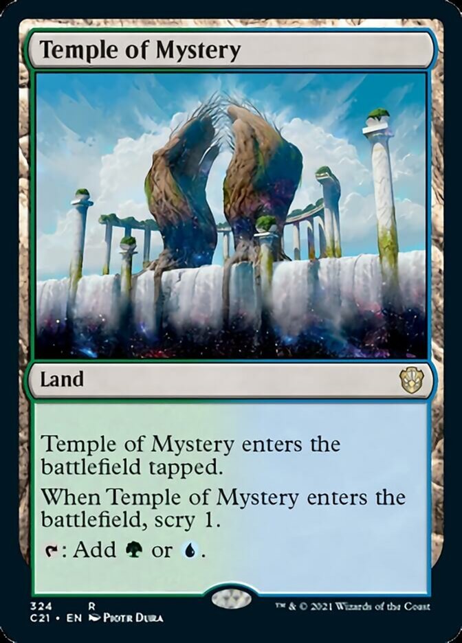 Temple of Mystery [Commander 2021] - Inner Nerd