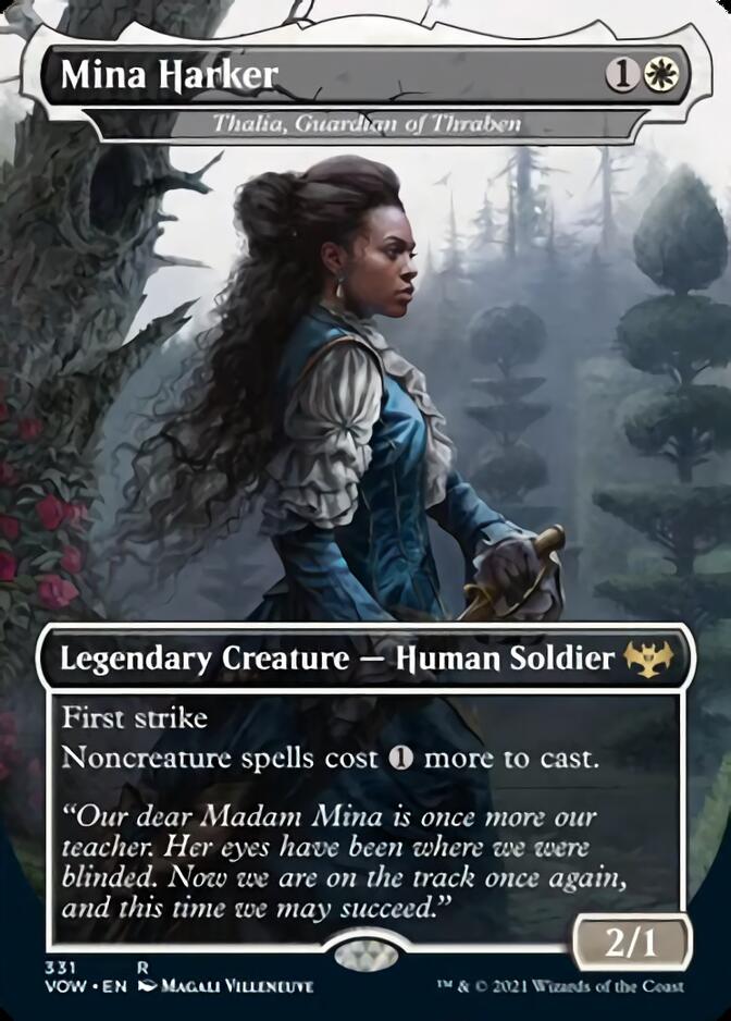 Thalia, Guardian of Thraben - Mina Harker [Innistrad: Crimson Vow] - Inner Nerd