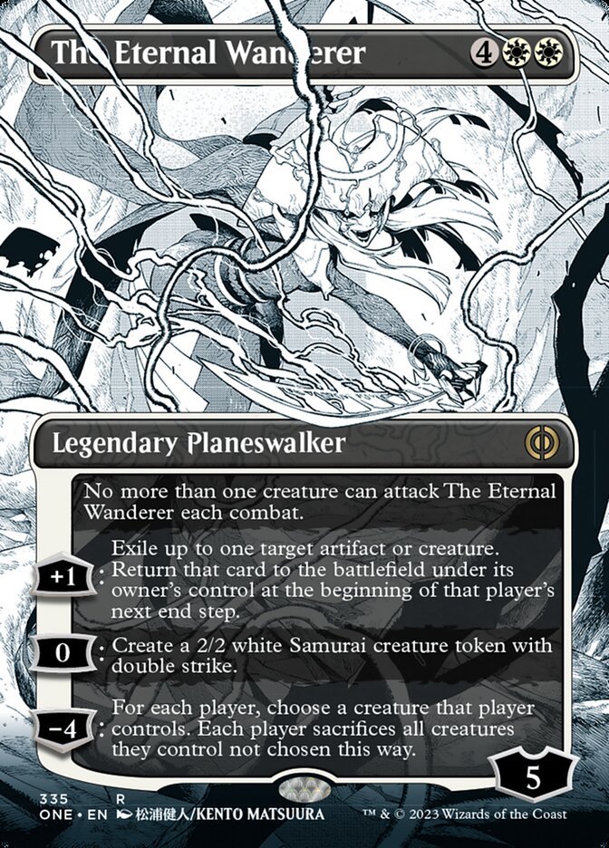 The Eternal Wanderer (Borderless Manga) [Phyrexia: All Will Be One] - Inner Nerd