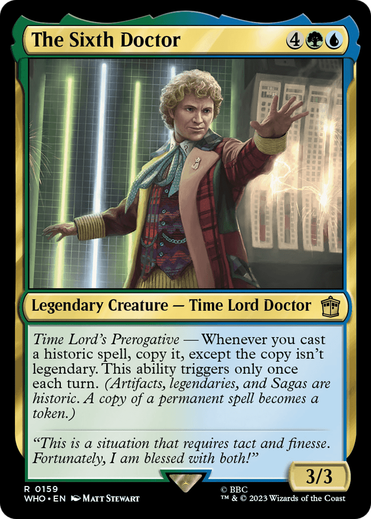 The Sixth Doctor [Doctor Who] - Inner Nerd