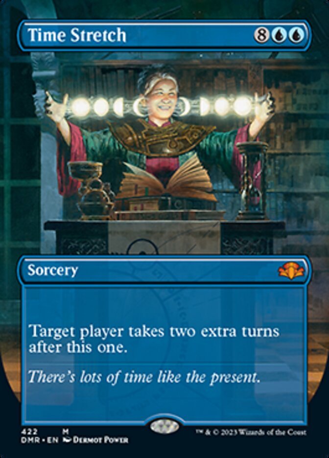 Time Stretch (Borderless Alternate Art) [Dominaria Remastered] - Inner Nerd