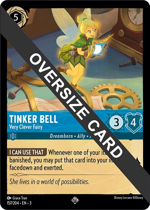 Tinker Bell - Very Clever Fairy (Oversized) (157/204) [Into the Inklands] - Inner Nerd