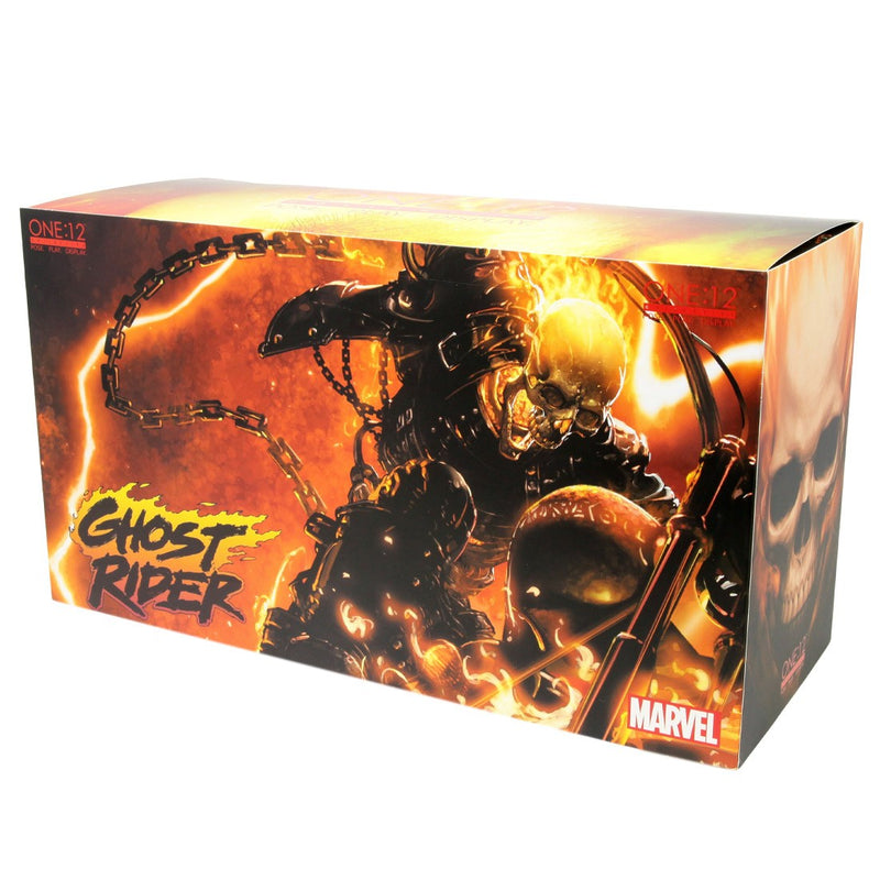 Ghost Rider w/ Hell Cycle Mezco One:12 Collective