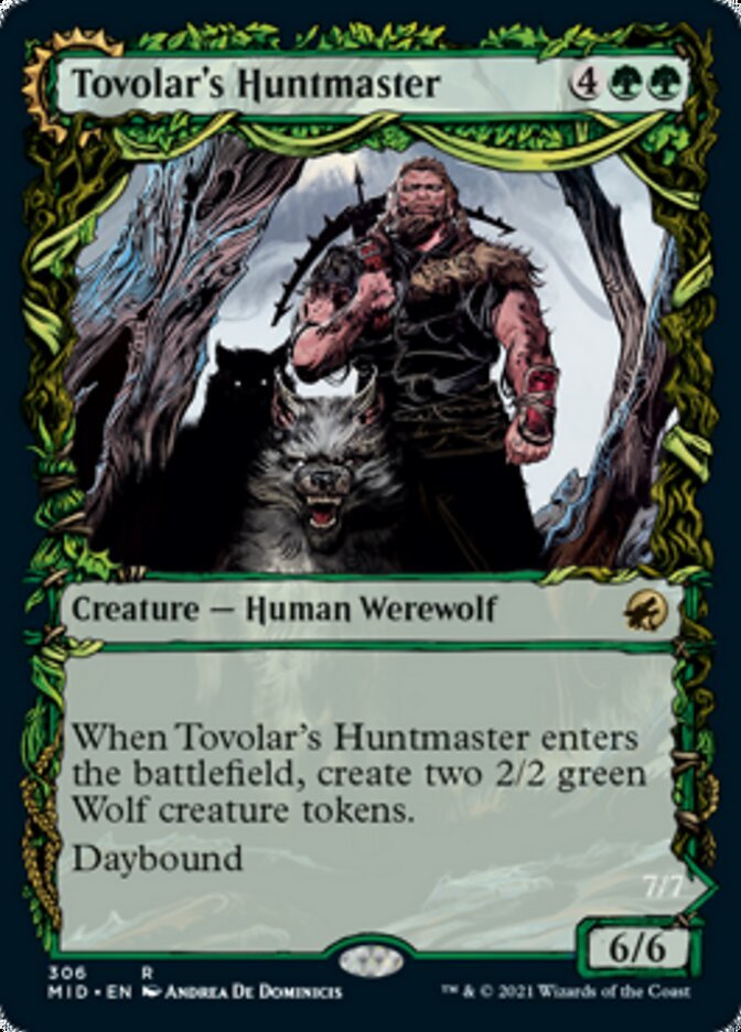 Tovolar's Huntmaster // Tovolar's Packleader (Showcase Equinox) [Innistrad: Midnight Hunt] - Inner Nerd