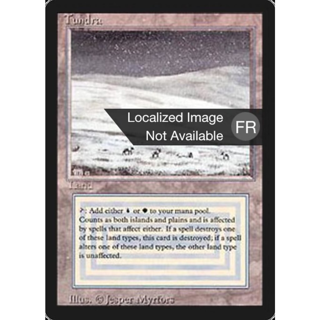 Tundra [Foreign Black Border] Mtg Single