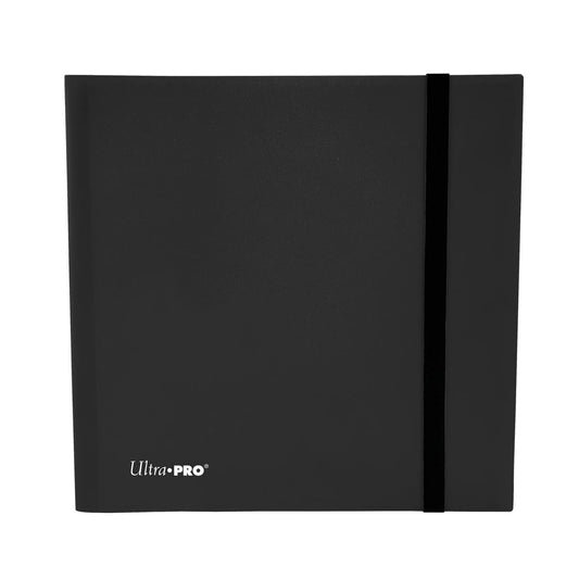 Ultra PRO: 12 - Pocket PRO - Binder - Eclipse (Jet Black) - Inner Nerd