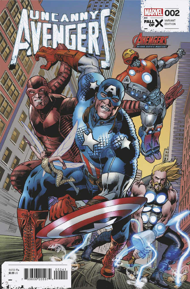 Uncanny Avengers 2 Bryan Hitch Avengers 60th Variant [Fall] - Inner Nerd