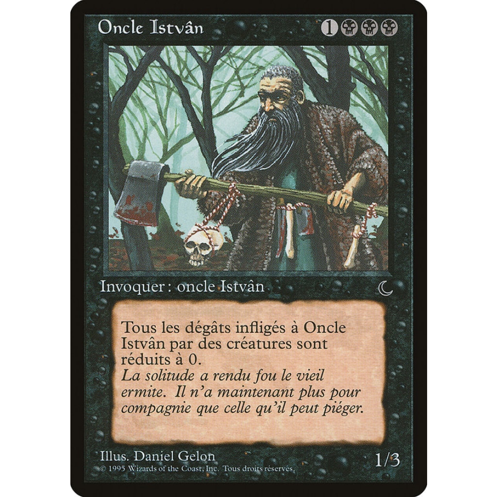 Uncle Istvan (French) - Oncle Istavan [Renaissance] Mtg Single