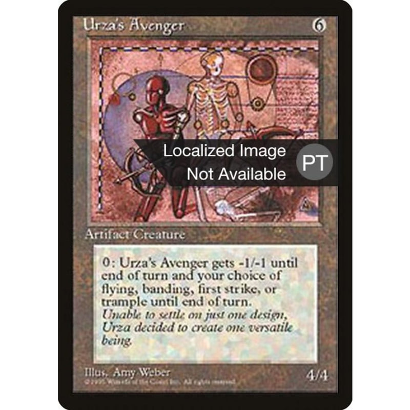 Urzas Avenger [Fourth Edition (Foreign Black Border)] Mtg Single