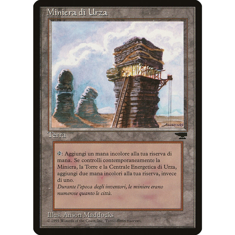 Urzas Mine (Clawed Sphere) (Italian) - Miniera Di Urza [Rinascimento] Mtg Single