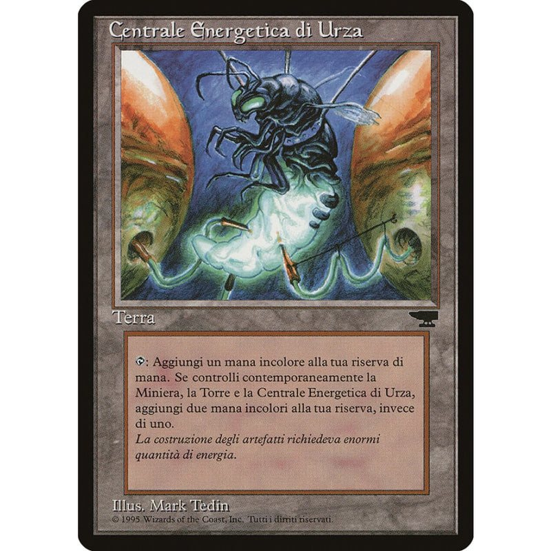 Urzas Power Plant (Bug) (Italian) - Centrale Energetica Di Urza [Rinascimento] Mtg Single