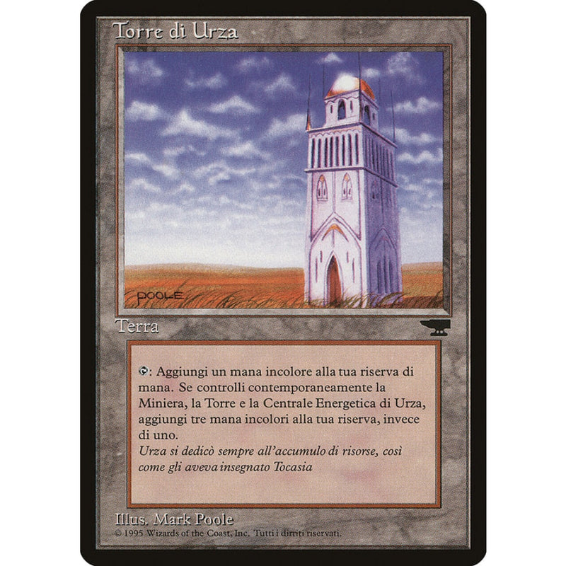 Urzas Tower (Mountains) (Italian) - Torre Di Urza [Rinascimento] Mtg Single