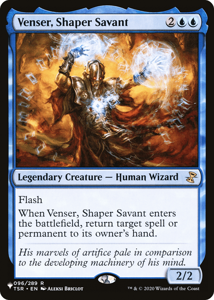 Venser, Shaper Savant [The List] - Inner Nerd