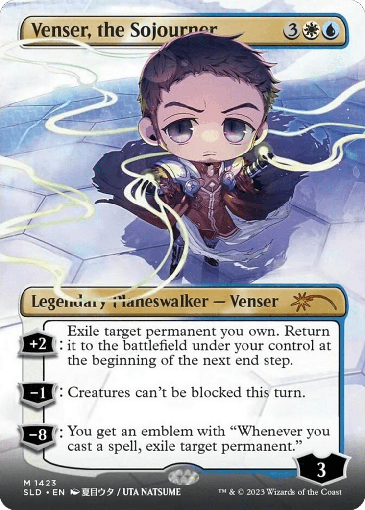 Venser, the Sojourner (Rainbow Foil) [Secret Lair Drop Series] - Inner Nerd