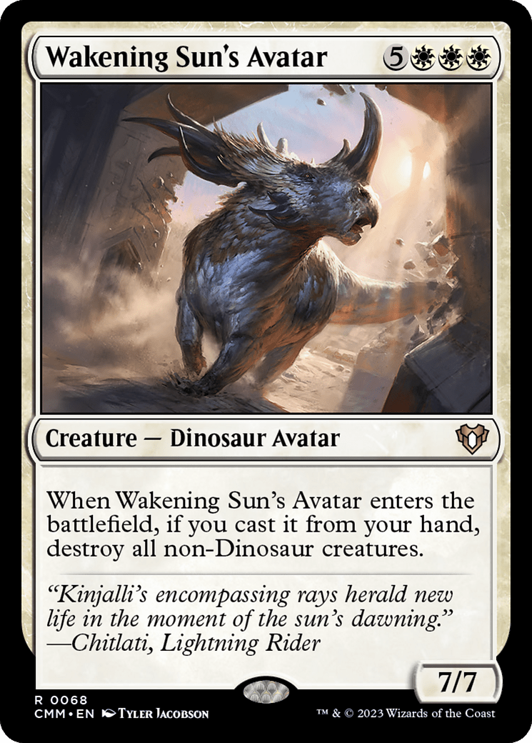 Wakening Sun's Avatar [Commander Masters] - Inner Nerd