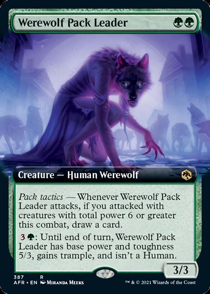 Werewolf Pack Leader (Extended Art) [Dungeons & Dragons: Adventures in the Forgotten Realms] - Inner Nerd