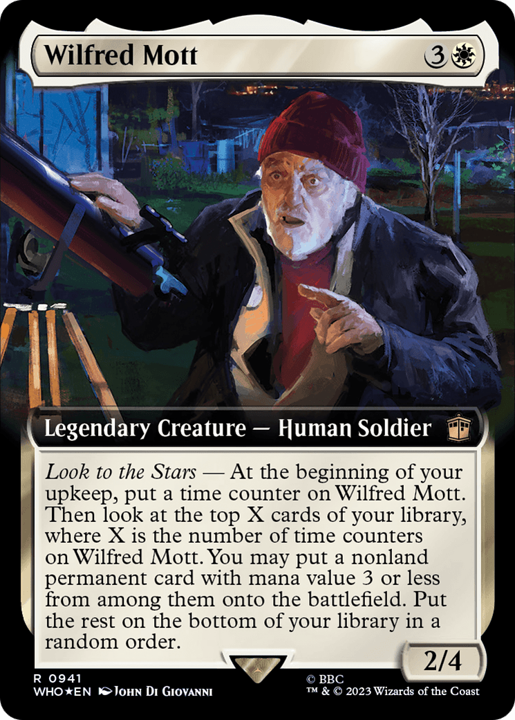 Wilfred Mott (Extended Art) (Surge Foil) [Doctor Who] - Inner Nerd