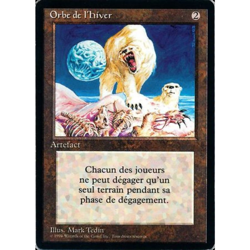 Winter Orb [Foreign Black Border] Mtg Single