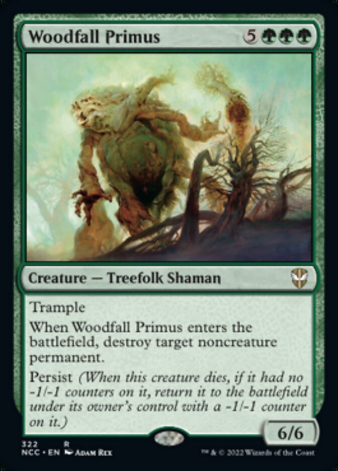 Woodfall Primus [Streets of New Capenna Commander] - Inner Nerd