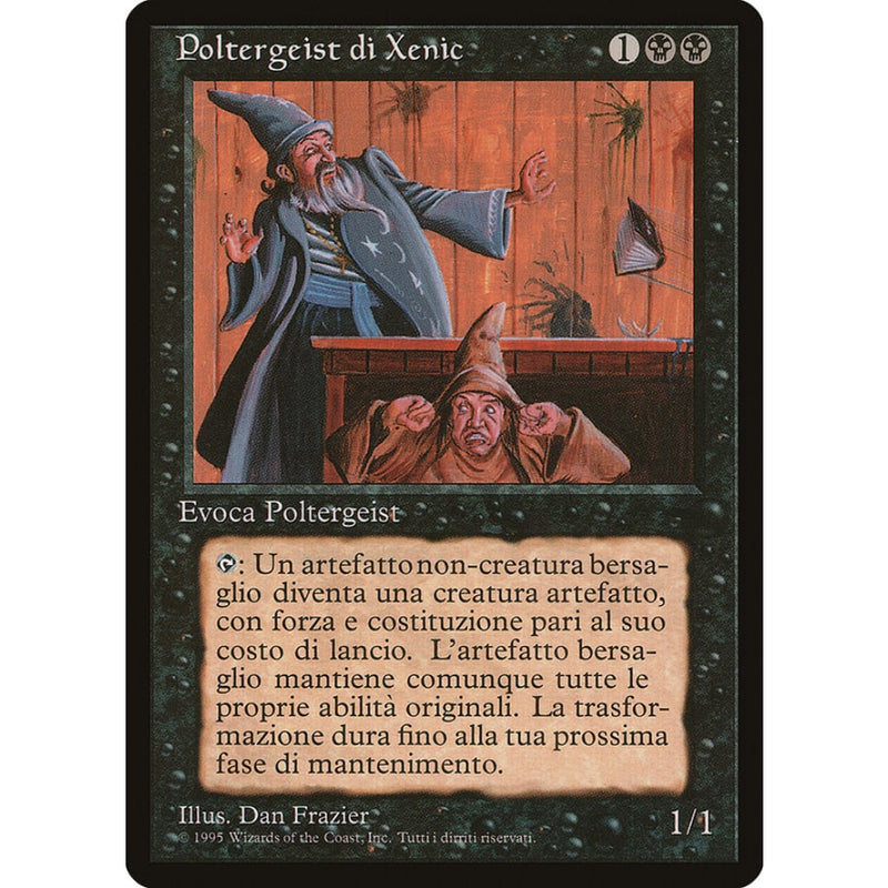 Xenic Poltergeist (Italian) - Di [Rinascimento] Mtg Single