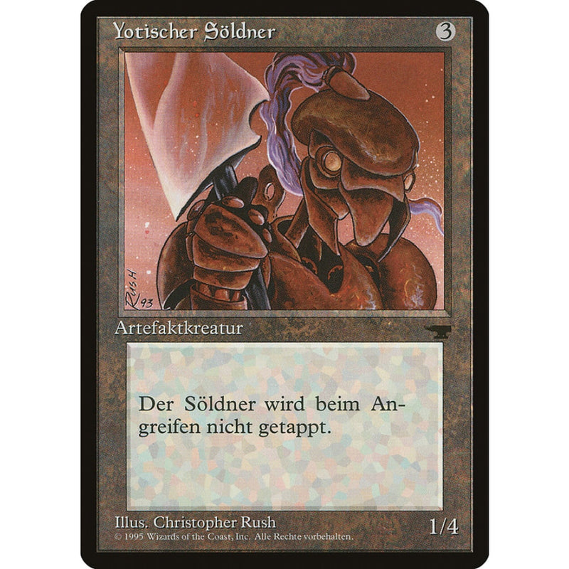 Yotian Soldier (German) - Yotischer Soldner [Renaissance] Mtg Single