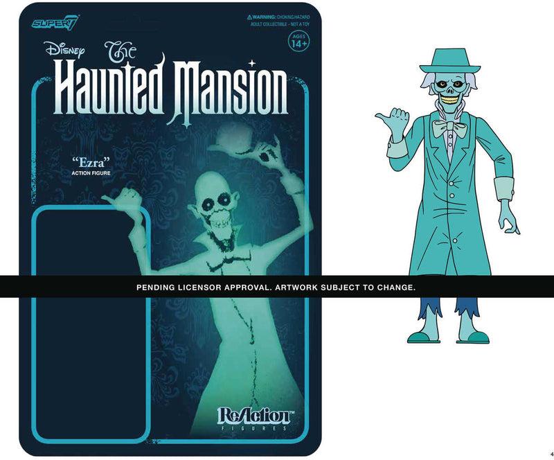 Disney Haunted Mansion Ezra Skeleton Ghost Reaction Figure (