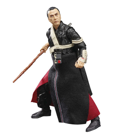 Star Wars- The Black Series: Rogue One Black 6in Chirrut Action Figure