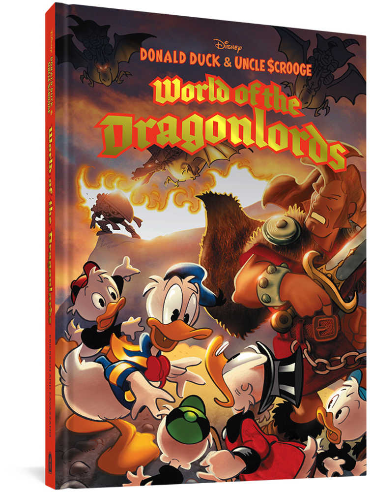 Donald Duck & Uncle Scrooge World Of Dragonlords Hardcover