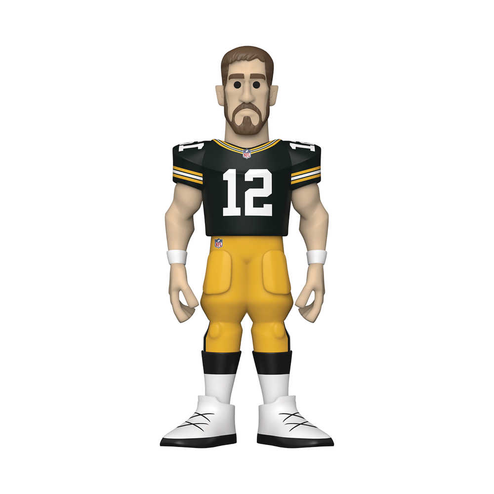 Green Bay Packers - Aaron Rodgers Home 5-Inch Vinyl Gold Figure [Funko Gold]