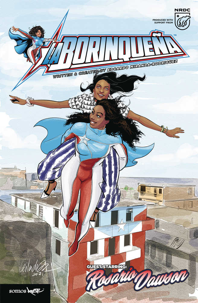 La Borinquena Starring Rosario Dawson Cover E Del Duca