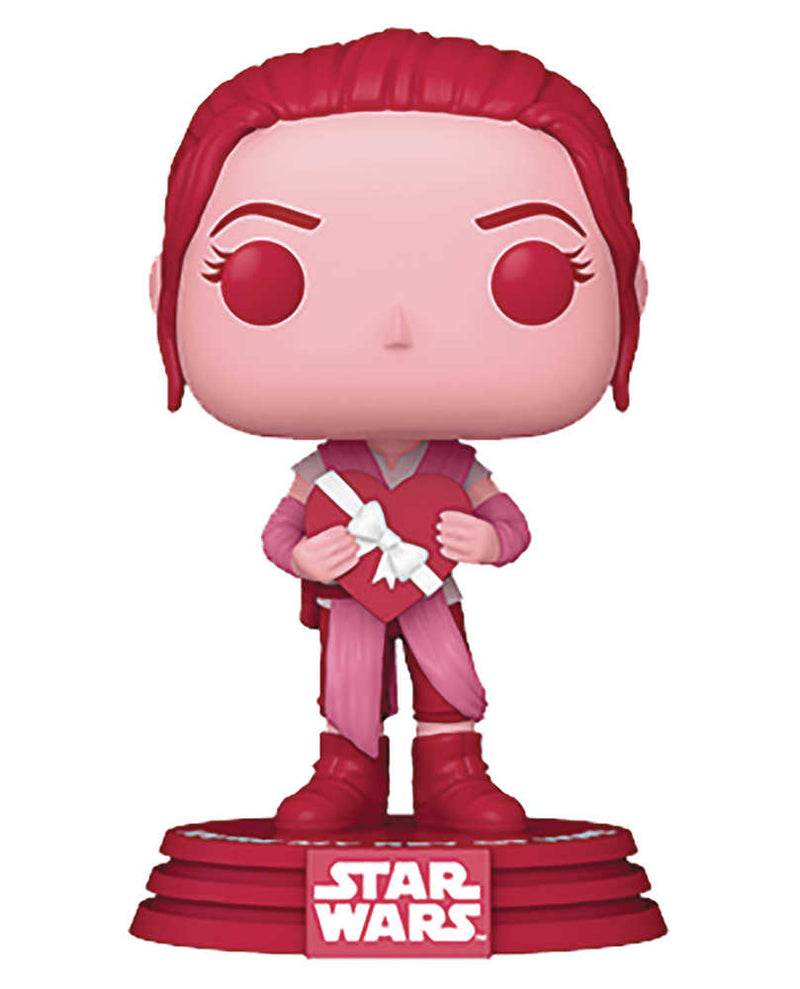 Pop Star Wars Valentines S3 Rey Vinyl Figure