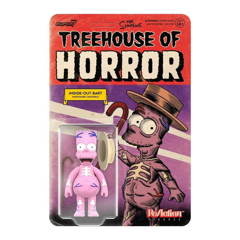The Simpsons Reaction W3 Th Horror Inside Out Bart Figure