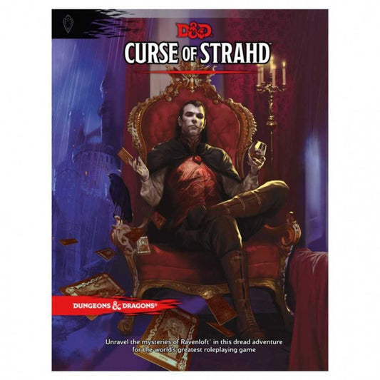 Dungeons & Dragons: Curse Of Strahd Hardcover - Inner Nerd