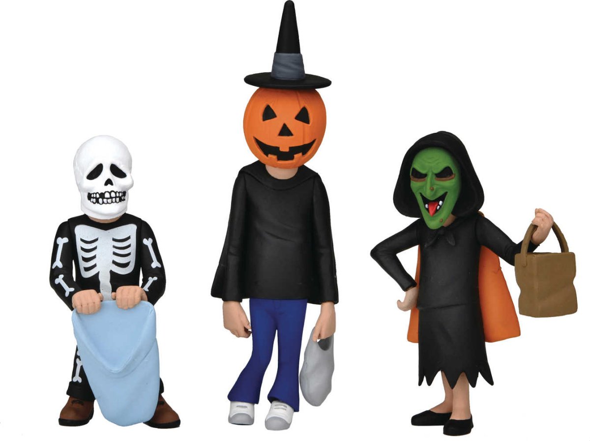 Halloween 3 Toony Terrors Trick Or Treaters 6in Action Figure 3pk - Inner Nerd