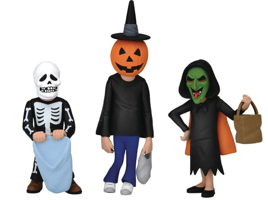 Halloween 3 Toony Terrors Trick Or Treaters 6in Action Figure 3pk - Inner Nerd