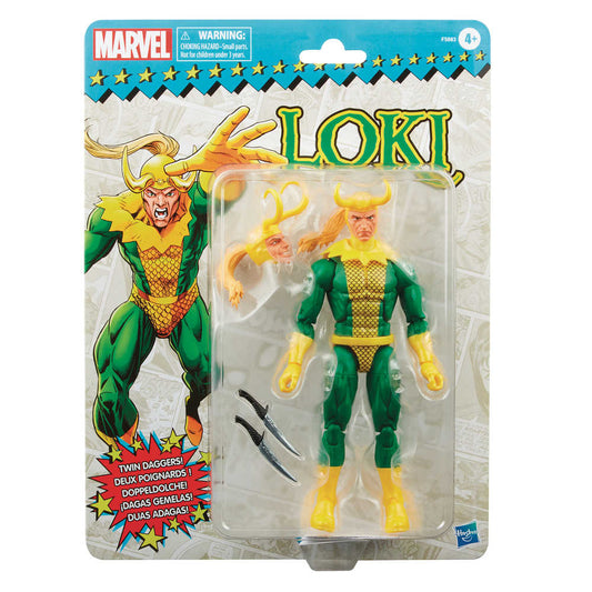 Marvel Legends Retro 6in Loki Action Figure - Inner Nerd