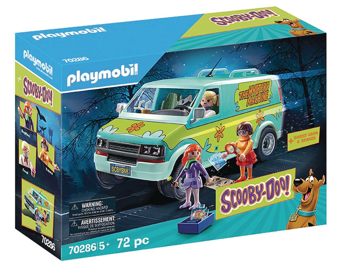 Playmobil Scooby Doo Mystery Machine Set - Inner Nerd